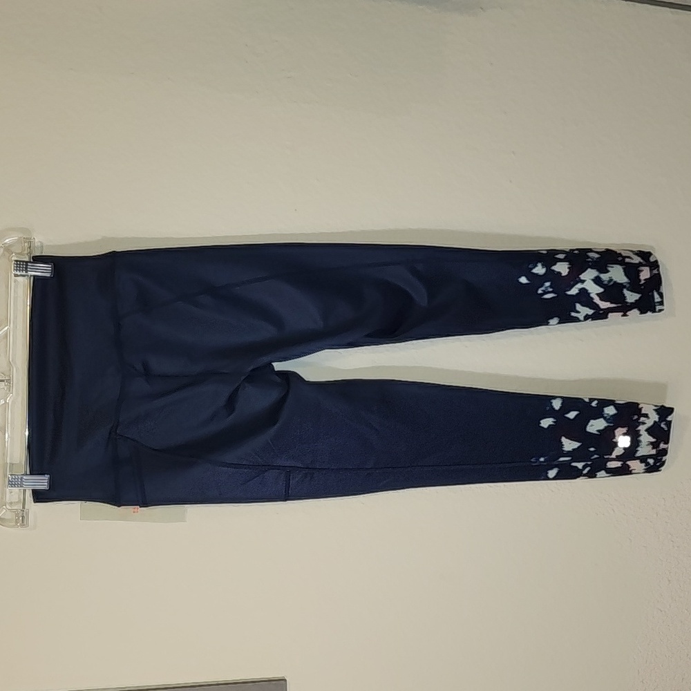 Sweaty Betty London Blue Athlete 7/8 Length Workout High Rise Leggings - Picture 4 of 7